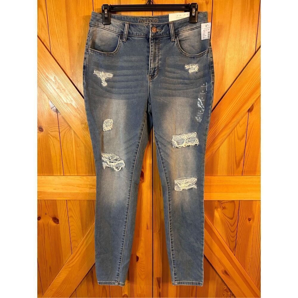 Maurices Jeans High Rise Super Soft Jegging size Small Nwt (4665)